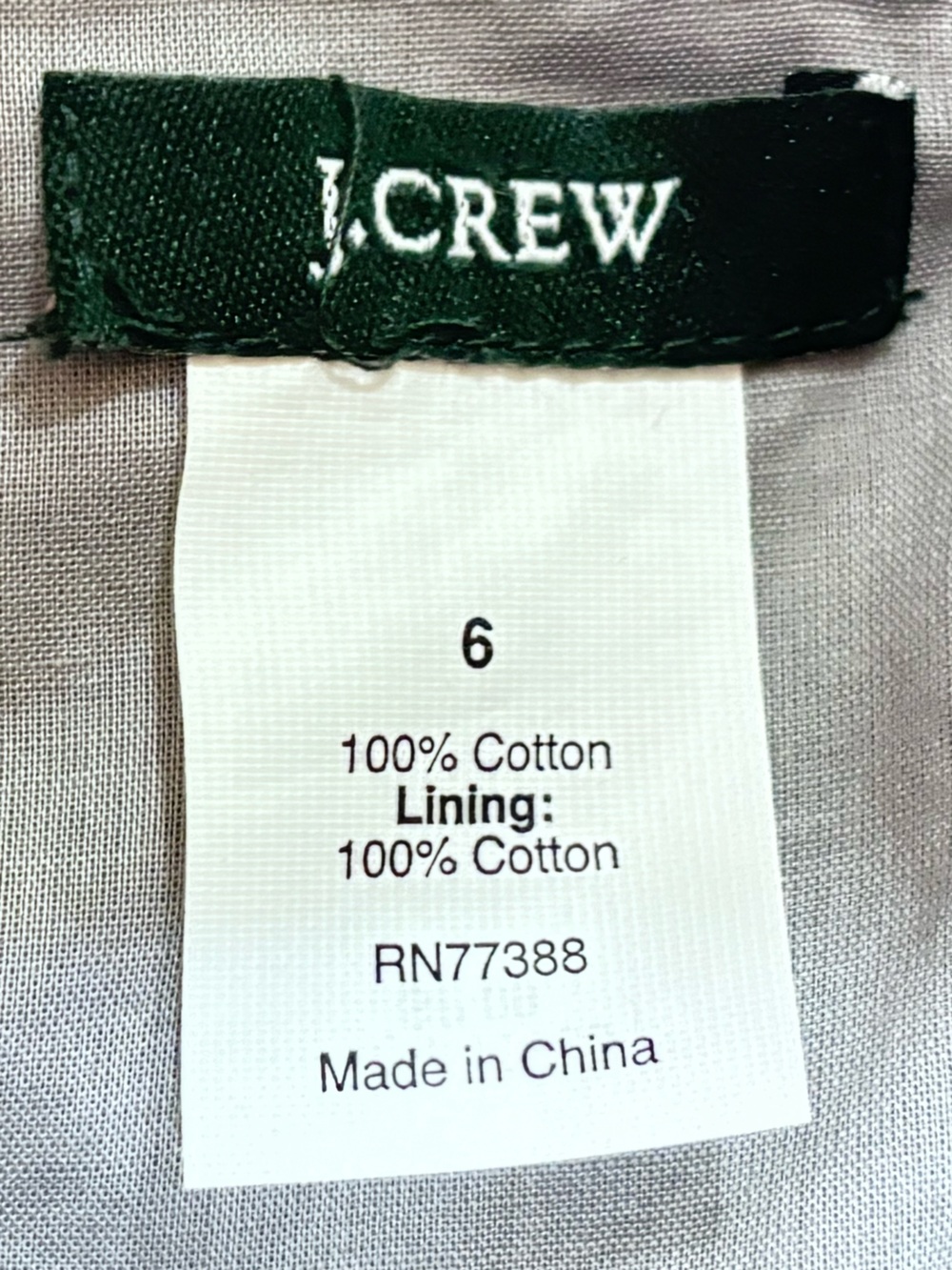 J.Crew Strapless Eyelet Dress Size 6 Gray White Cottagecore Preppy Summer - Picture 4 of 7